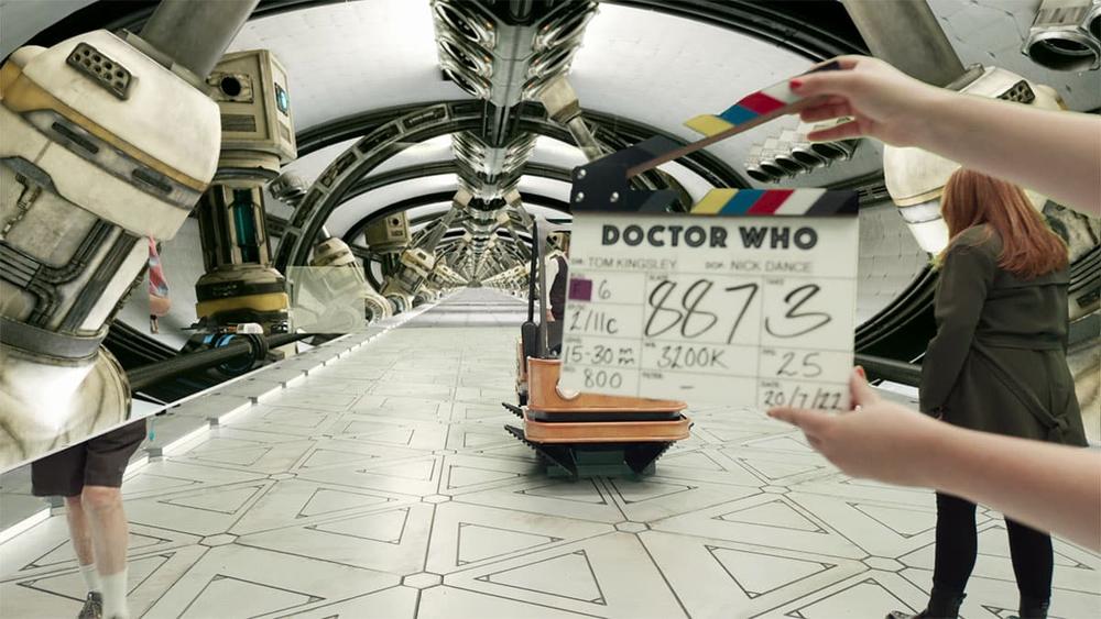 Mo-Sys NearTime® delivers cost-efficient VFX for Dr Who poster
