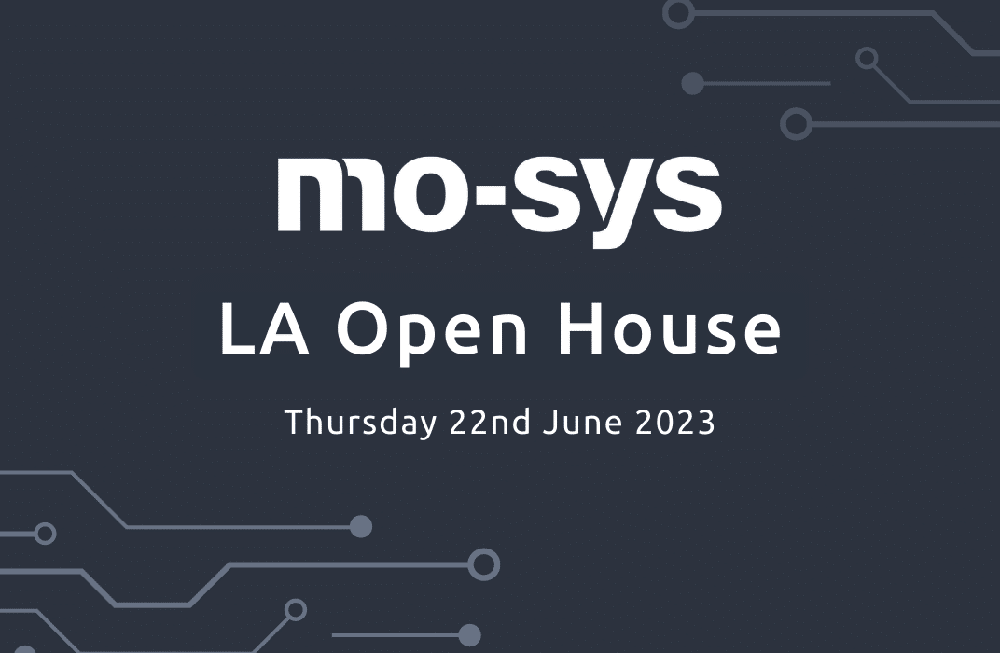 Mo-Sys LA Open House poster