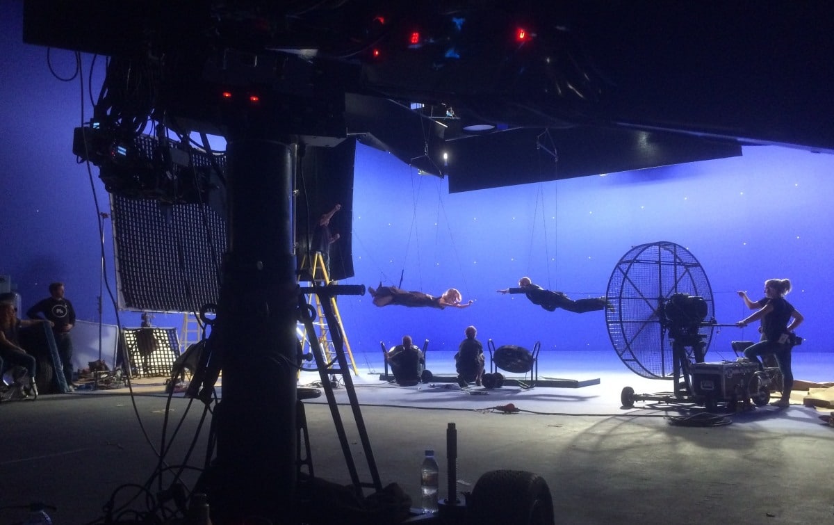 Mo-Sys G50 on the end of a Technocrane shooting the title sequence for the latest Bond movie 'Spectre'.