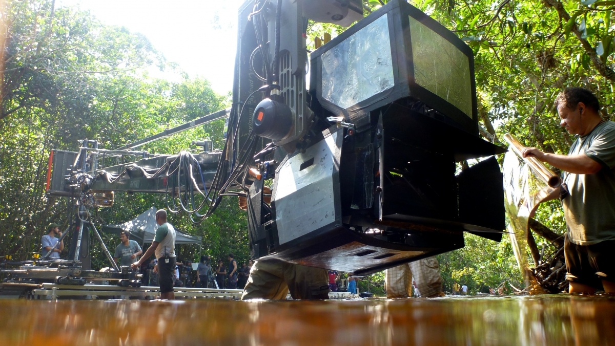 3D stereoscopic rig on Mo-Sys Lambda in Amazon rainforest