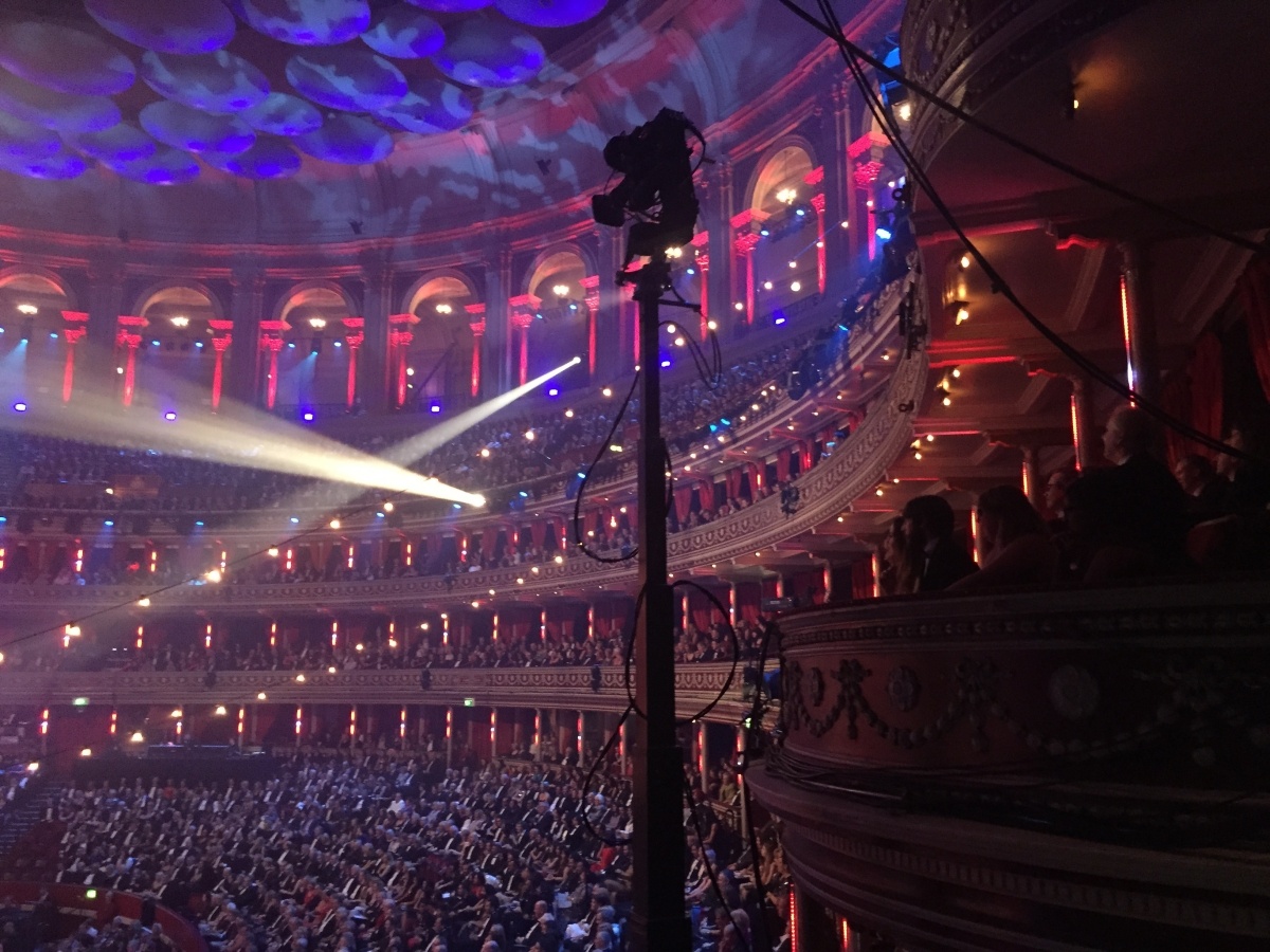 The Mo-Sys B20 on a TowerCam filming at Royal Albert Hall in London.
