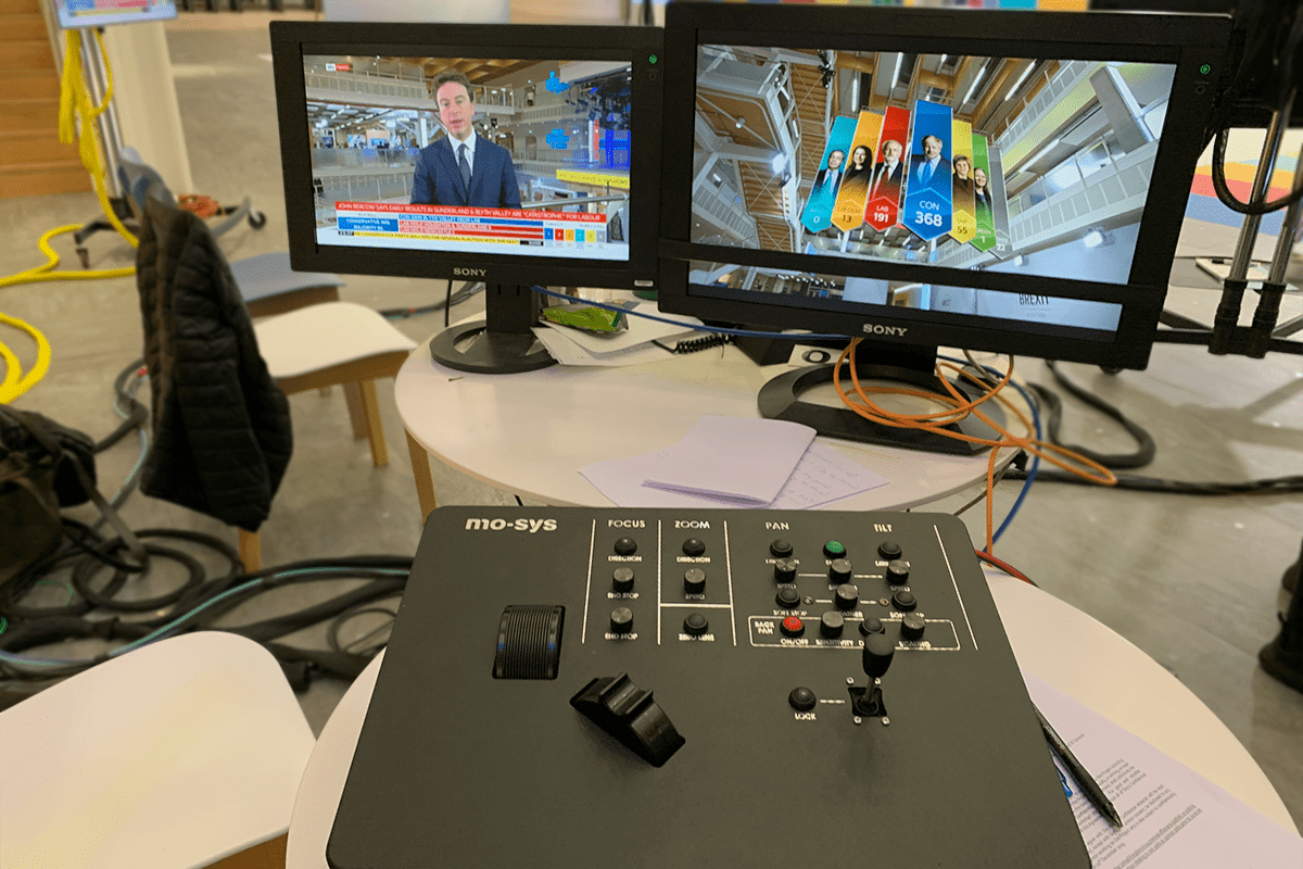 Mo-Sys and Vizrt elected for Sky’s General Election Coverage