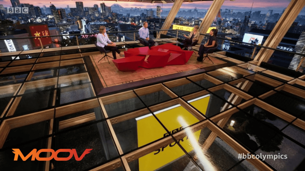 MOOV’s Virtual Studio Production for BBC Sport up for Broadcast Sports Award