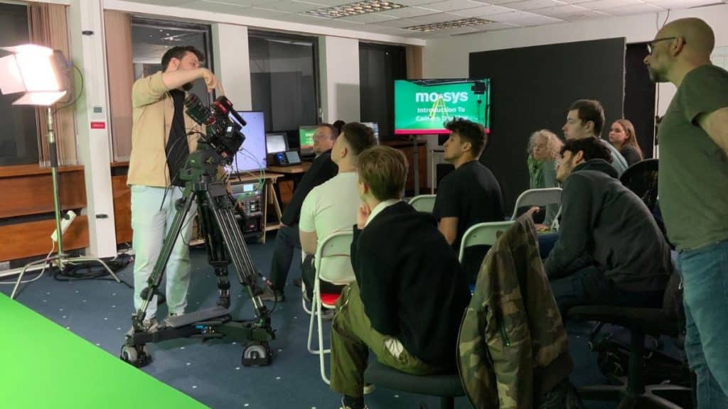 Ravensbourne Uni kick starts virtual production training with Mo-Sys Academy