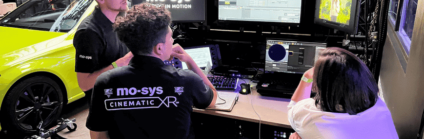 Mo-Sys demonstrates Cinematic XR Focus with PRG