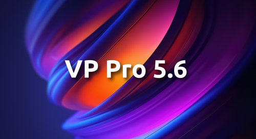 VP Pro 5.6 Release postcard
