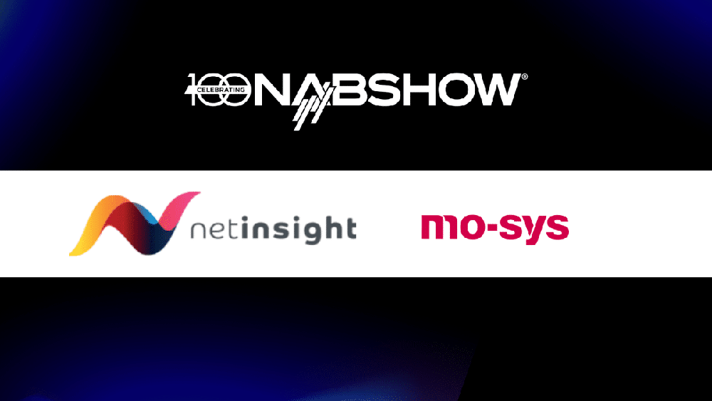 Net Insight and Mo-Sys partners to showcase ground breaking remote production at NAB Show 2023 poster