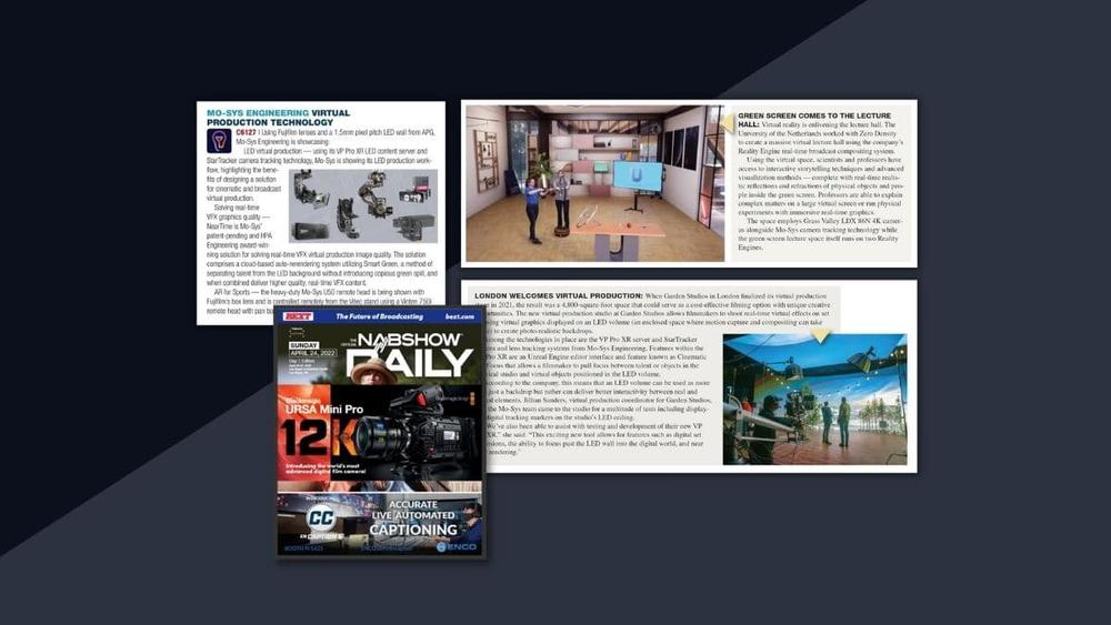 NAB Show Daily - Advances in Production poster