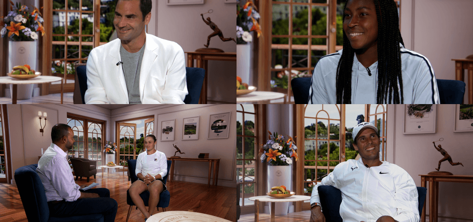 Behind the scenes of Wimbledon’s brand new virtual interview studio poster