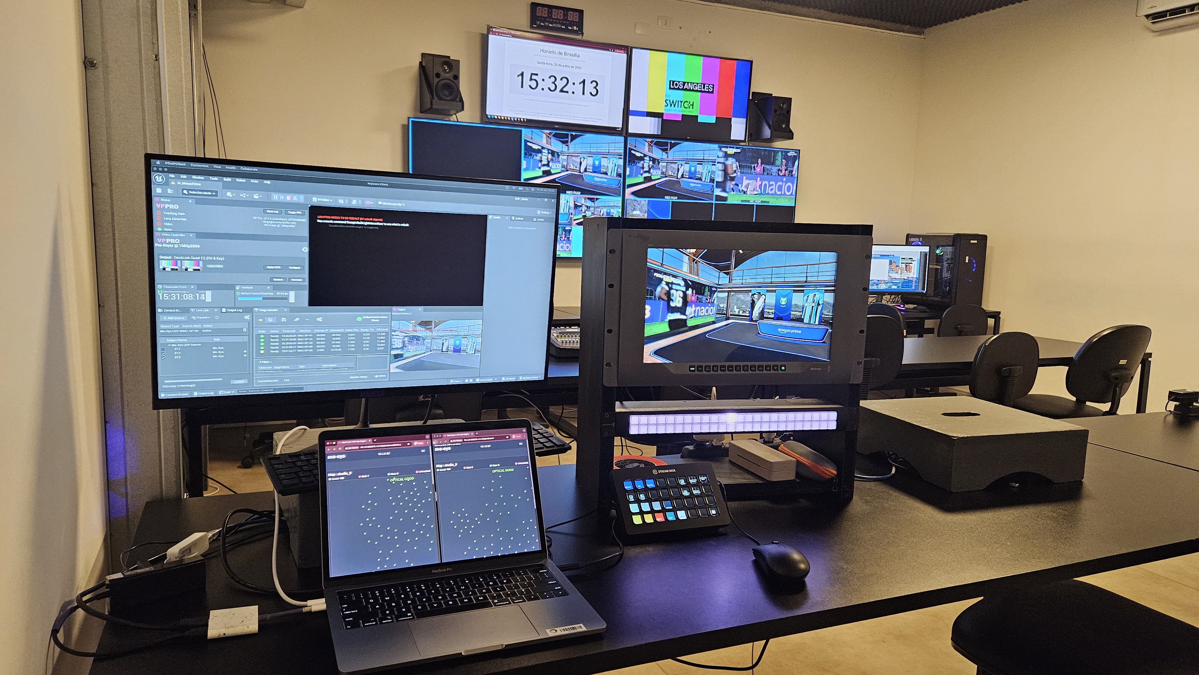 Mo-Sys VP Pro in use in the Quanta Studio